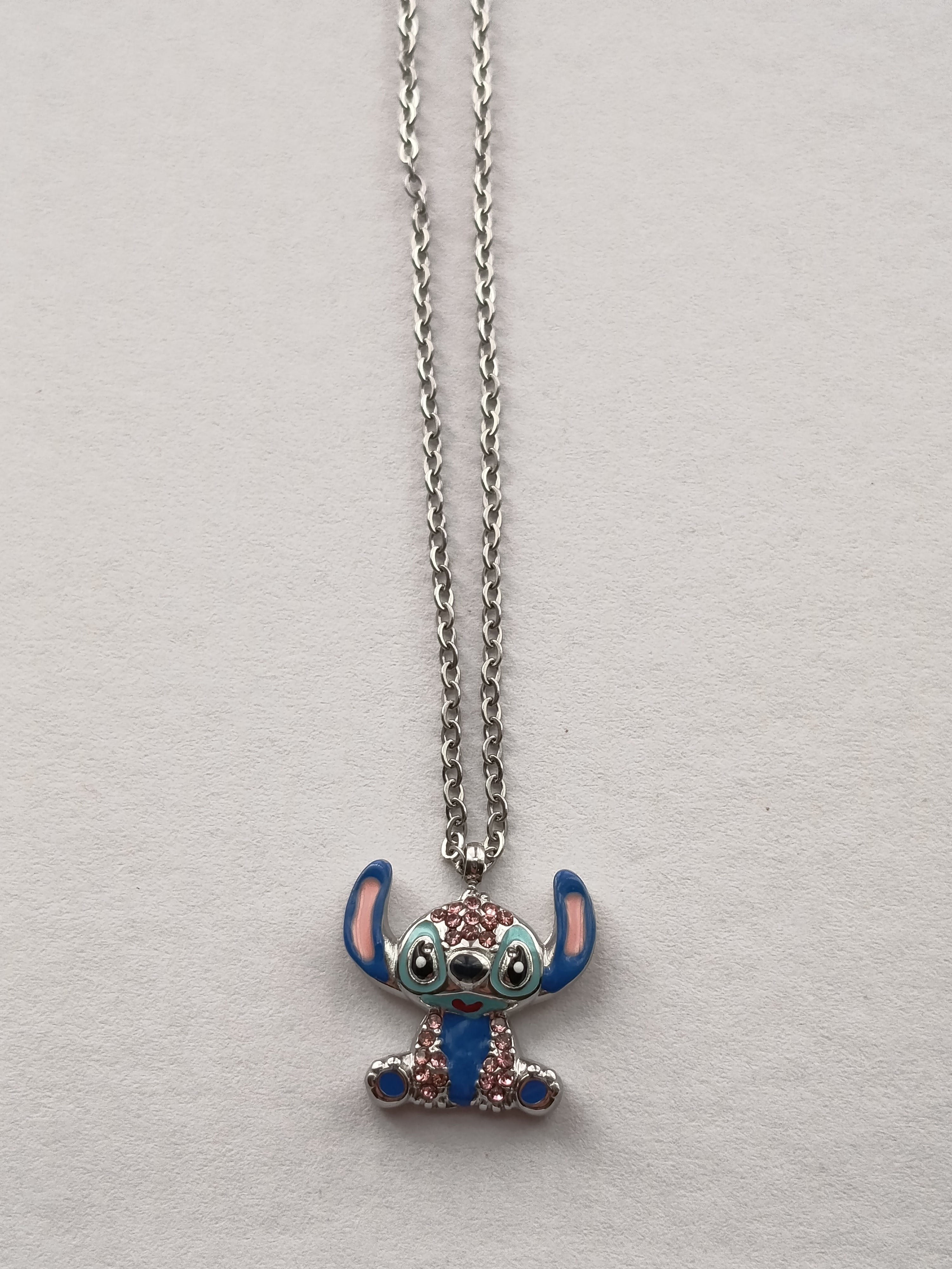 Κολιέ Stitch με Στρας